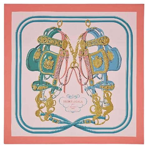 hermes bride de gala rose scarf|Hermes bridal scarf.